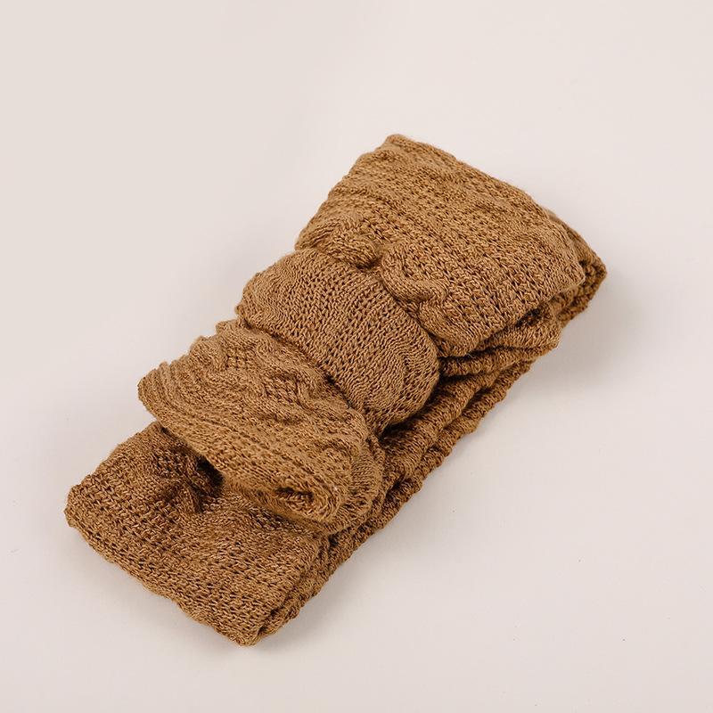 Children's Double Bow Knitted Hair Tape