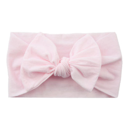 Children's Hair Accessories Nylon Bow Hair Band
