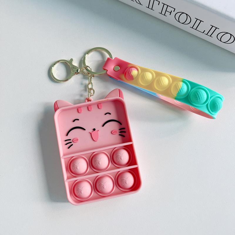 Mini Bag Pendant Keychain Decompression Toy