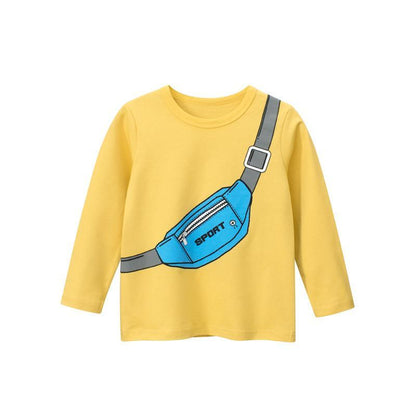 Children's Clothing Long Sleeve T-Shirt Backing Shirt