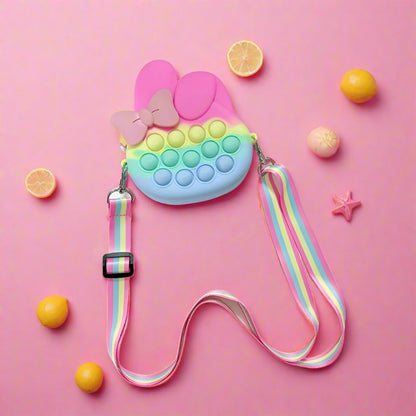 Bow Powder Diagonal Bag Toy