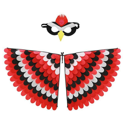 Felt Wings Evil Children Dress Up Wings for Halloween