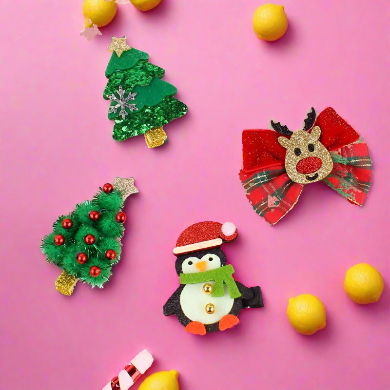 Children's Hair Clip , Hairpin of Christmas Style