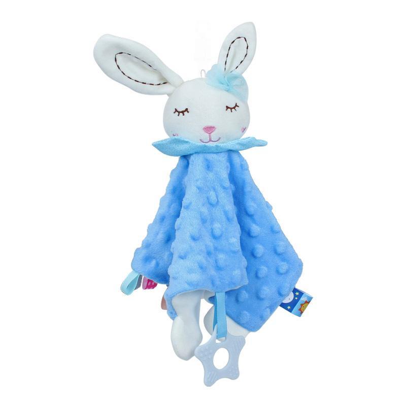 Baby animal card bed hanging towel toy