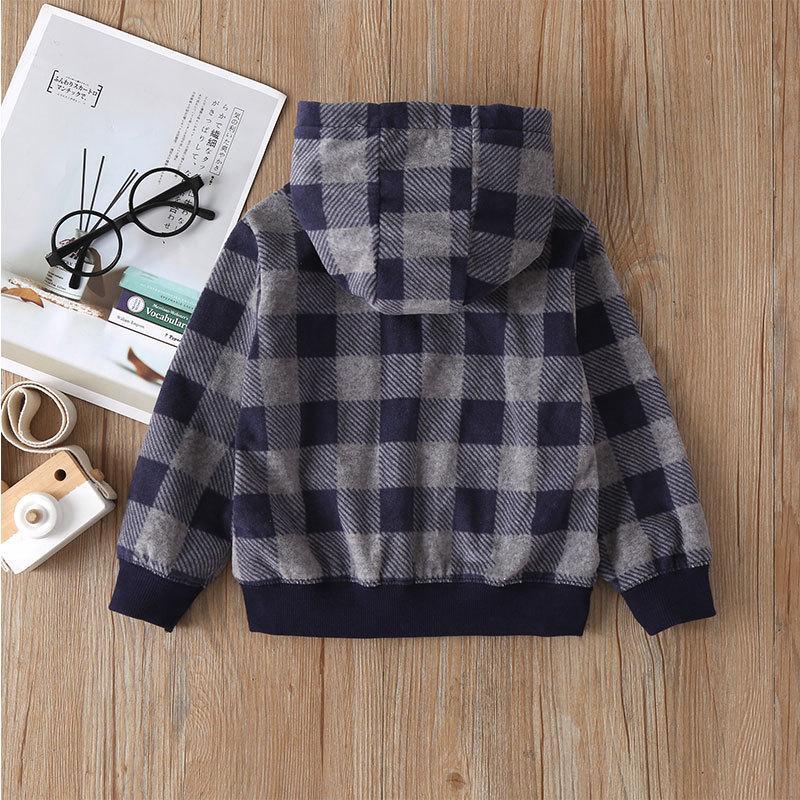 Children's Long Sleeve Zip Hooded Jacket