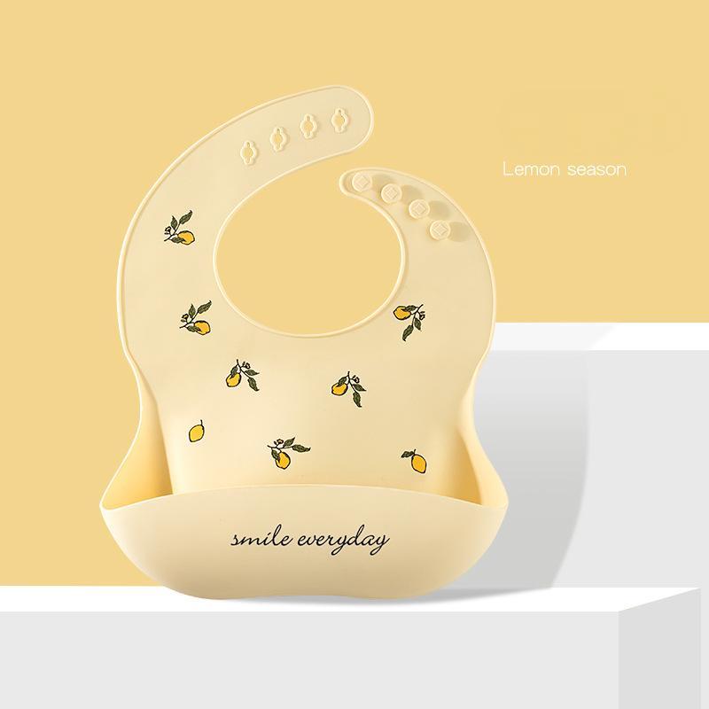 Baby Bib Waterproof Silicone Bib
