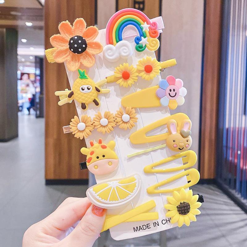 Children's Hairpin Set Colorful Hair Accessories