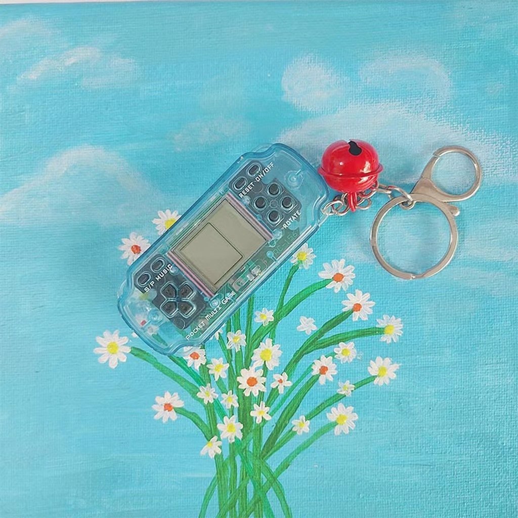 Creative Retro Transparent PSP Game Machine Keychain