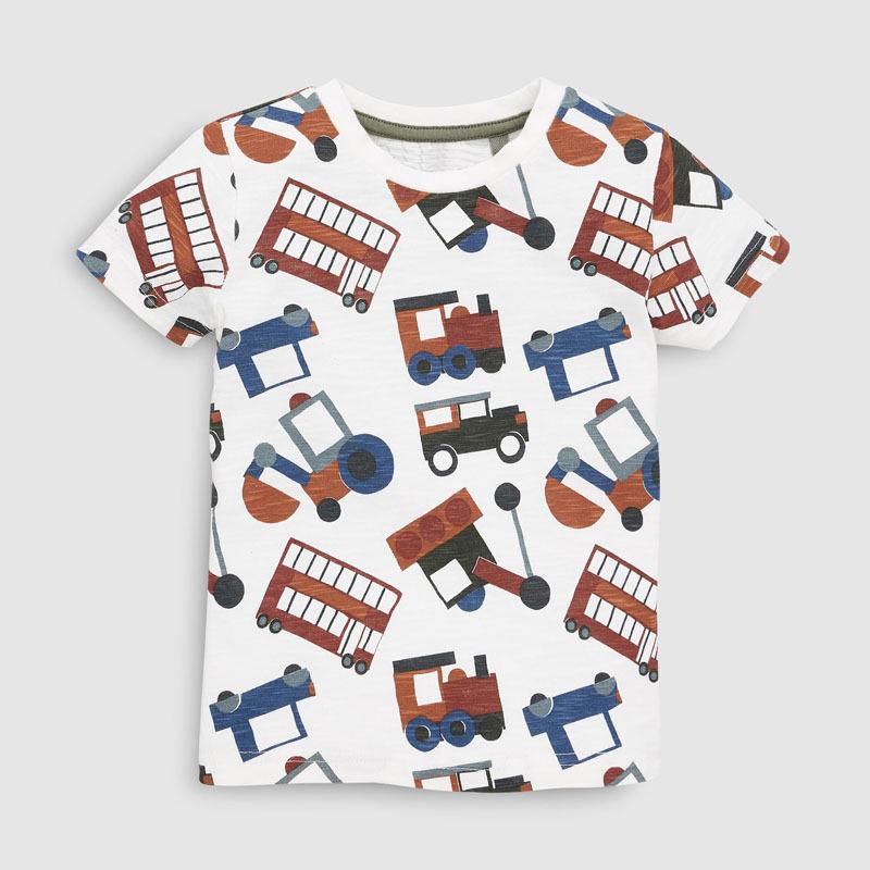 Cartoon Boys' T-shirt Knitted Cotton Children's T-shirt