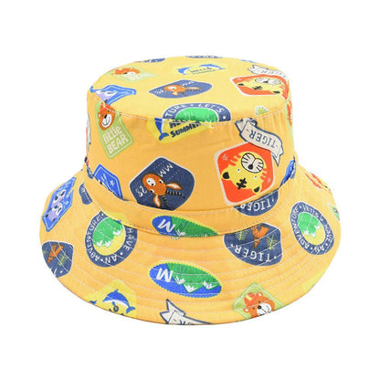 New Children's Cartoon Fisherman Hat Outdoor Sunshade