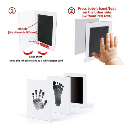 Baby Baptism Products Wash-free Making Fingerprint or Footprints
