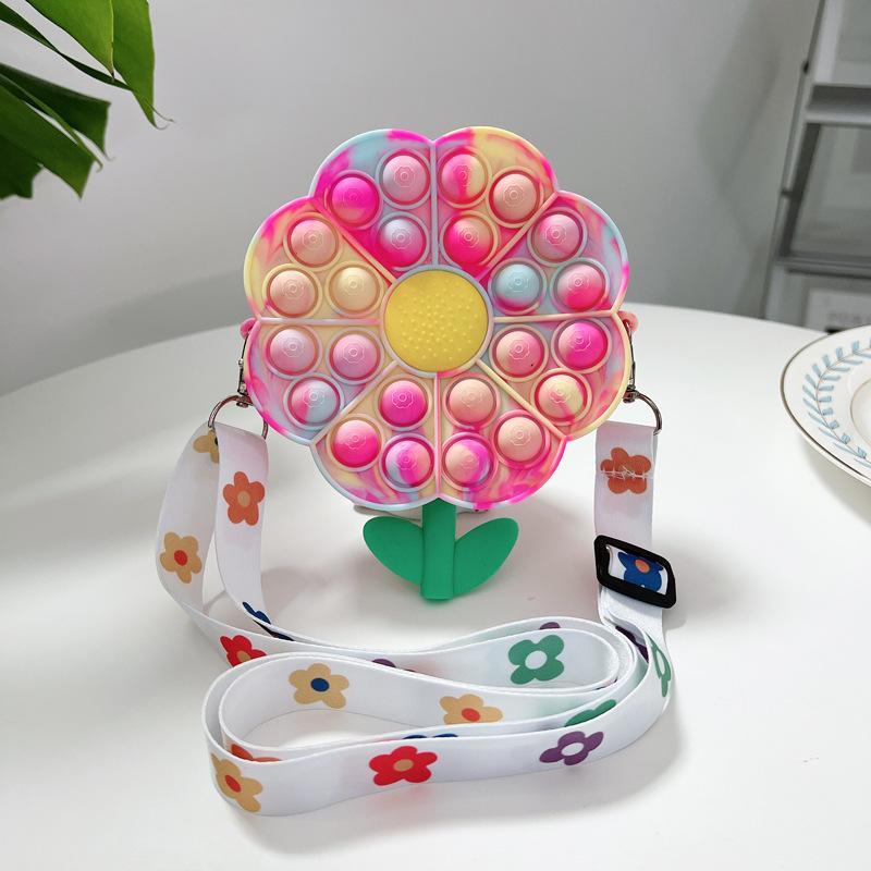 Colorful Decompression Toy Coin Purse