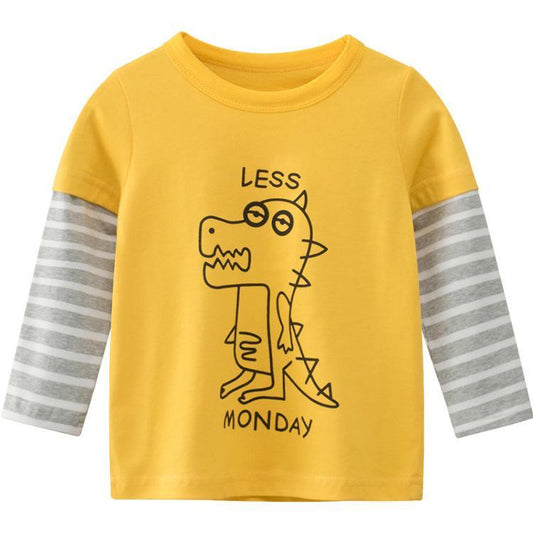 Boy's Long Sleeve T-Shirt Backing Shirt