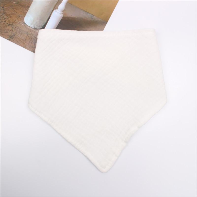 Children's Gauze Cotton Triangle Saliva Towel Baby Bib
