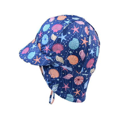 Children's Printed Sun Hat Baby Big Brimmed Sunscreen Hat