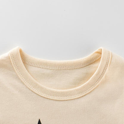 Children's Long Sleeve T-shirt Dress Backing Shirt