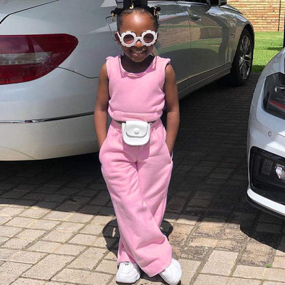 Girls' Casual Sleeveless Vest