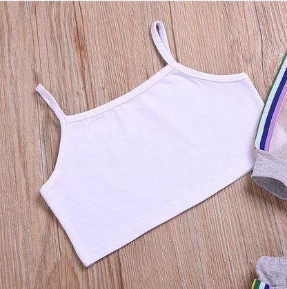 Sleeveless vest top breathable rainbow sunscreen shorts