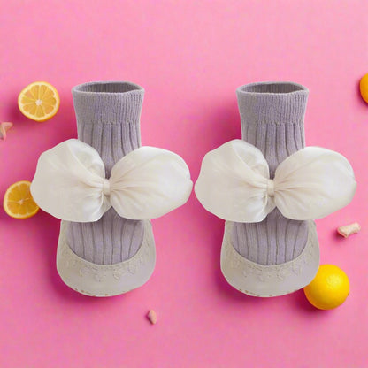 Baby Floor Anti-skidding Socks Bow Toddler Shoes Sock