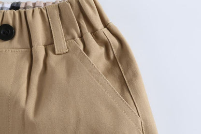 Children's High Quality Cotton Casual Pants