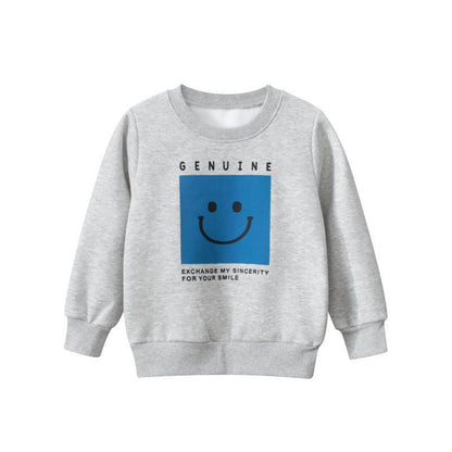 Children's Sweater Velvet Long-sleeve Top