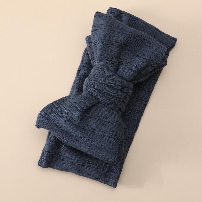 Children's DIY Double Bow Knit Headband