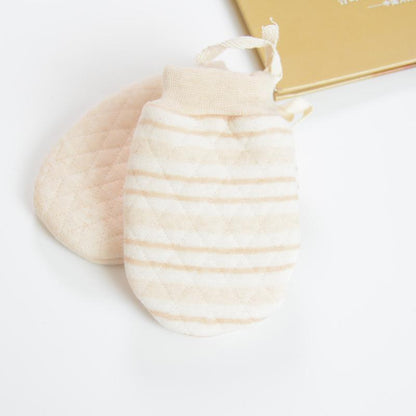Baby's Thickened Anti-scratch Gloves with Rope
