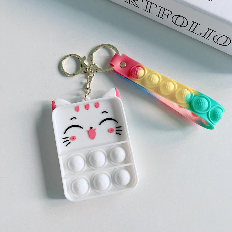 Mini Bag Pendant Keychain Decompression Toy