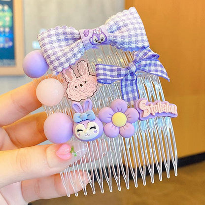 Children's Hairpin Comb Girl's Headdress 3pcs/set