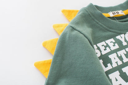 Children's Long Sleeve Dinosaur Wear