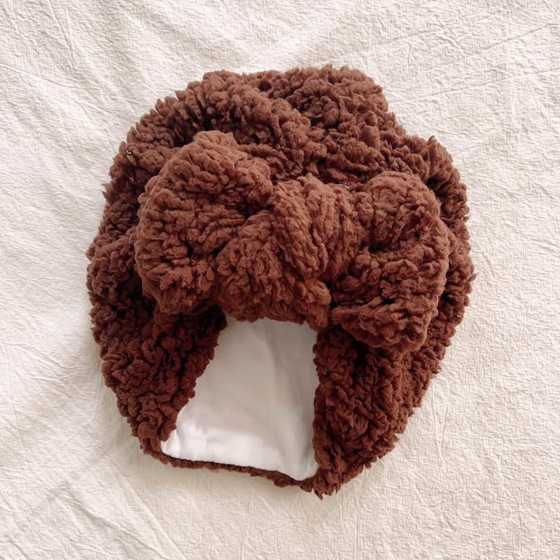 Children's Big Bow Winter Warm Baby Hat