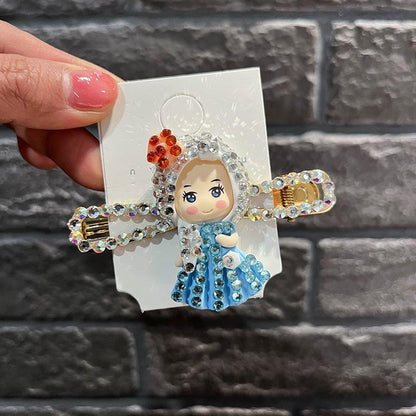Children's Cute Cartoon Hair Circle Bangle Hair Rope