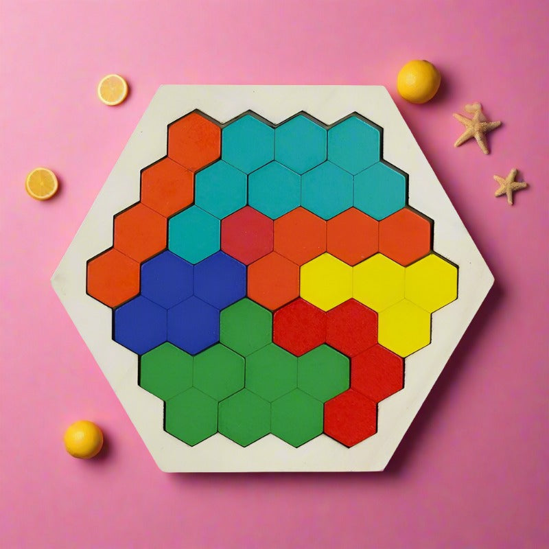 Hexagonal Intelligence Geometry Changeable Toy
