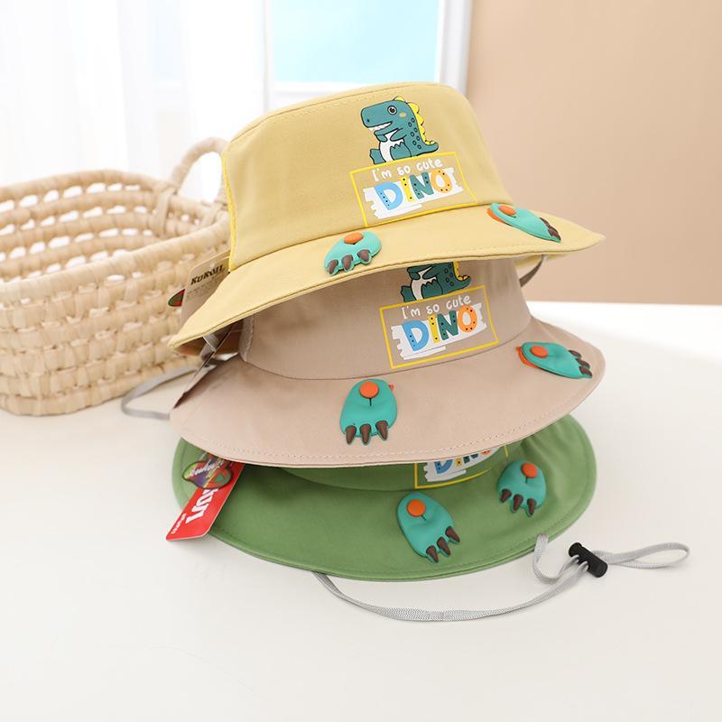 Children's Dinosaur Foot Sunshade Mesh Hat