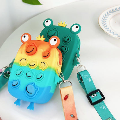 Kid's Coin Purse Press Fingertip Toy