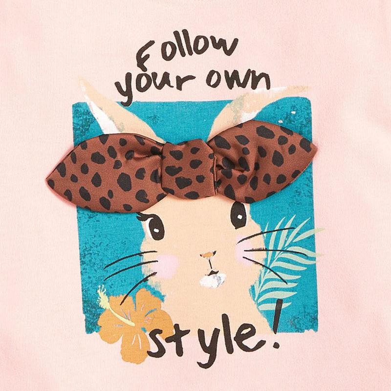 Round Neck Cotton Short Sleeve Girls' T-Shirt New Summer Boys' T-shirt