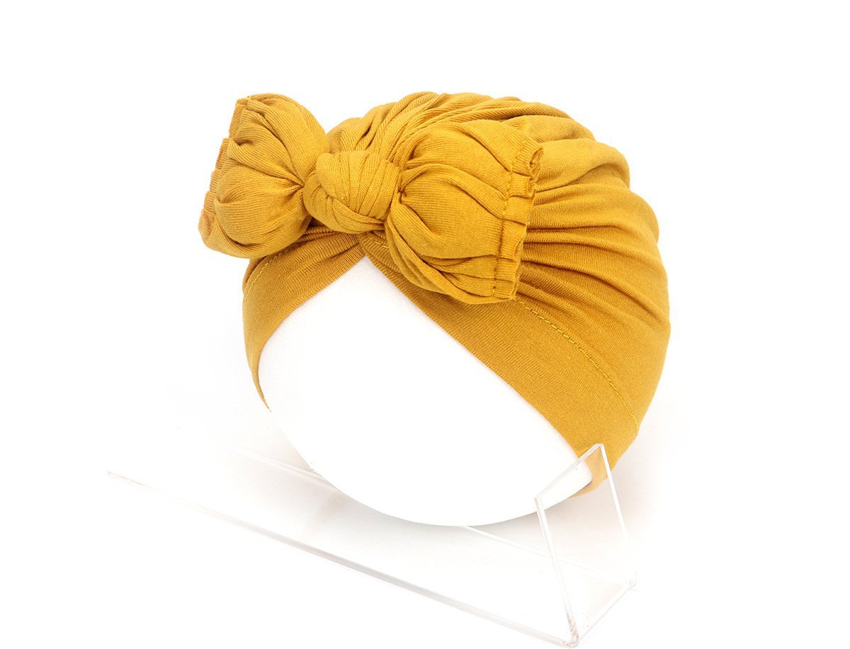 Children's Pleated Bow Hat