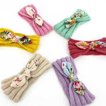 Children's Printing Rabbit Ear Baby Hair Hoop Baby HairBelt
