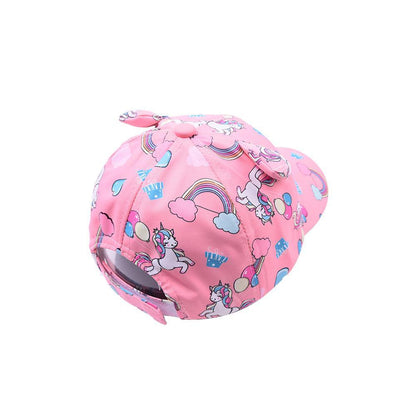New Children's Unicorn Printed Baseball Cap
