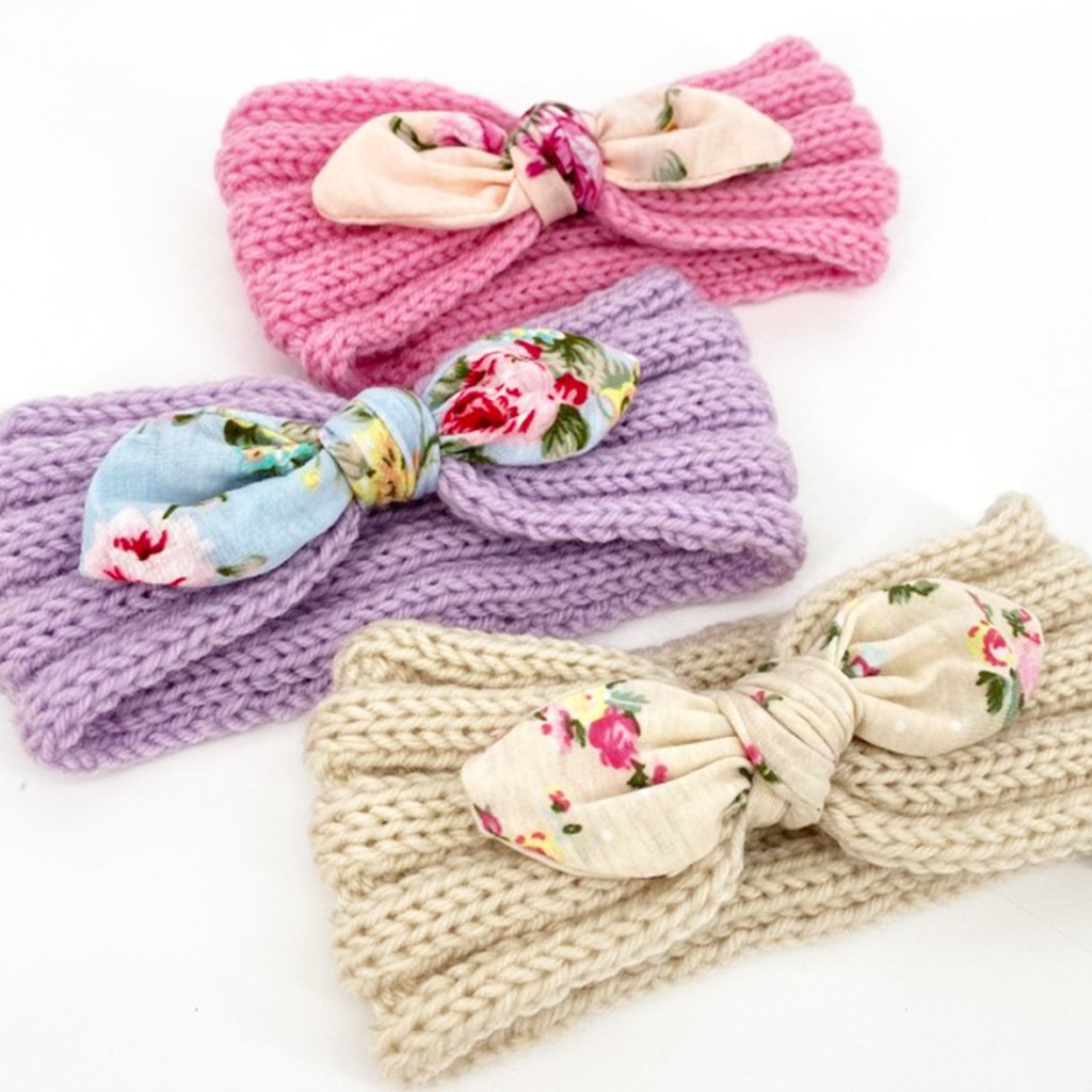 Children's Printing Rabbit Ear Baby Hair Hoop Baby HairBelt