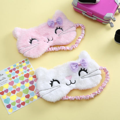Children's Eye Patch Cartoon Cat Shaped Eyeshade