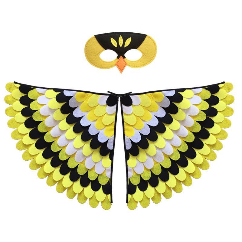 Felt Wings Evil Children Dress Up Wings for Halloween