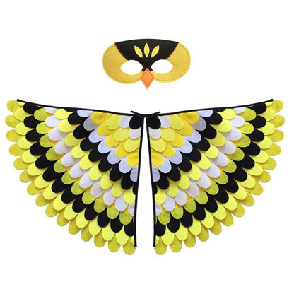 Felt Wings Evil Children Dress Up Wings for Halloween