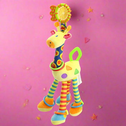 Baby Bed Hanging Giraffe Plush Multifunctional Toy