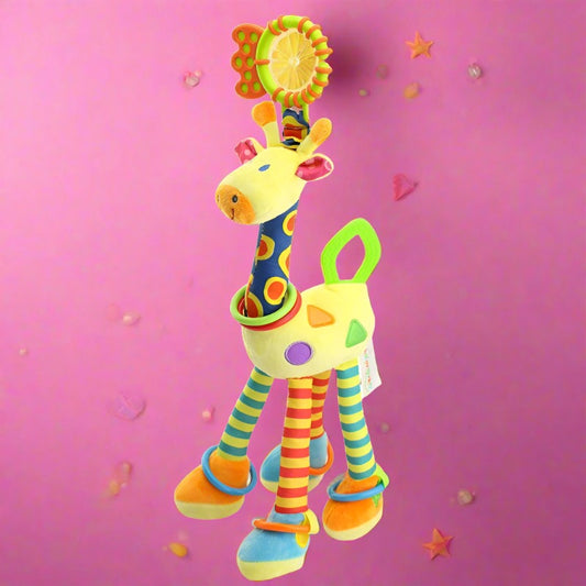 Baby Bed Hanging Giraffe Plush Multifunctional Toy