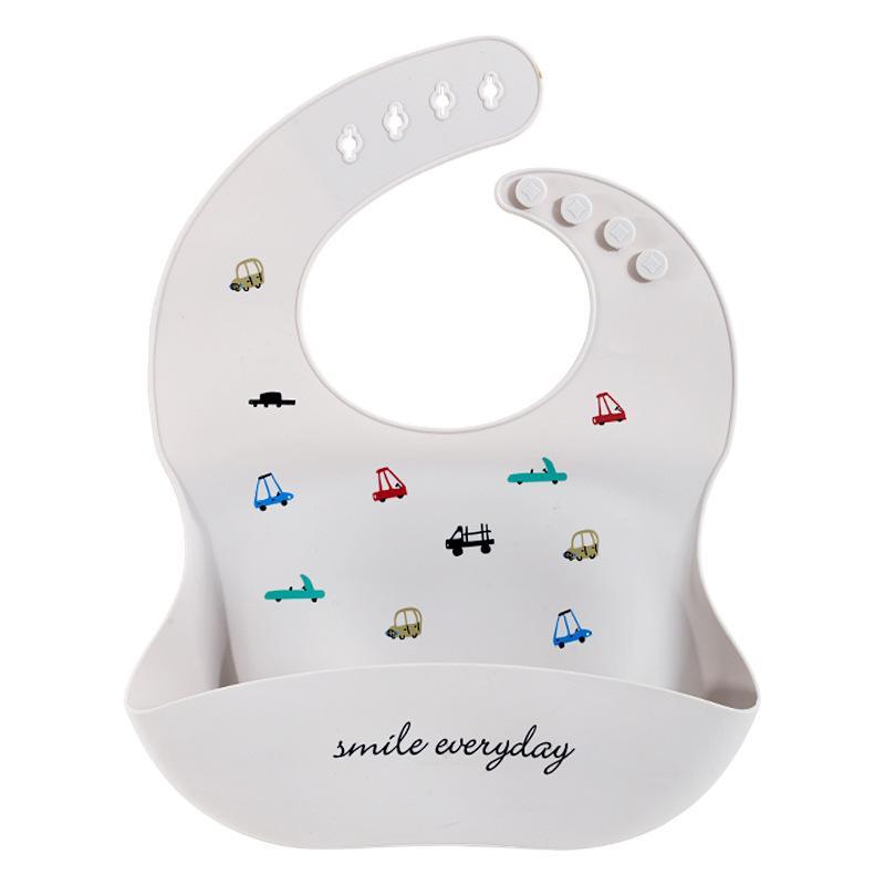 Baby Bib Waterproof Silicone Bib