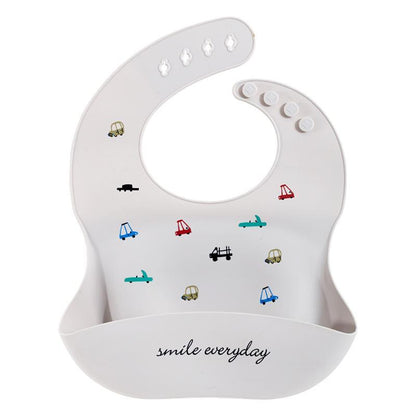Baby Bib Waterproof Silicone Bib