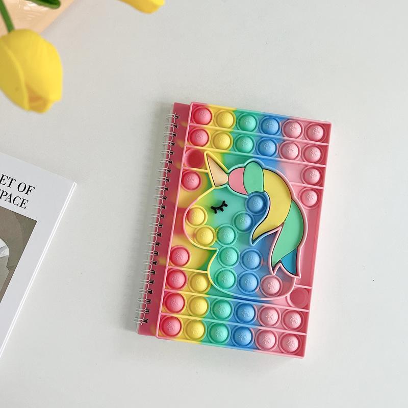 Notebook Coil Loose-leaf Press Decompression Toy Stationery
