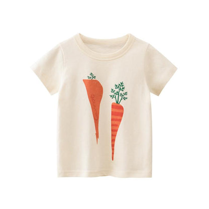 T-shirt girls Cute short sleeved T-shirt