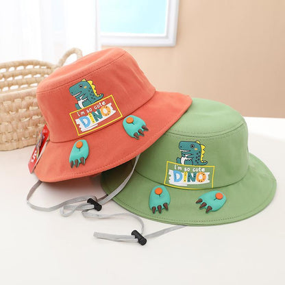 Children's Dinosaur Foot Sunshade Mesh Hat